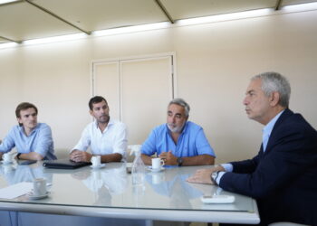 El intendente Fernández se reunió con el ministro de Justicia Julio Alak