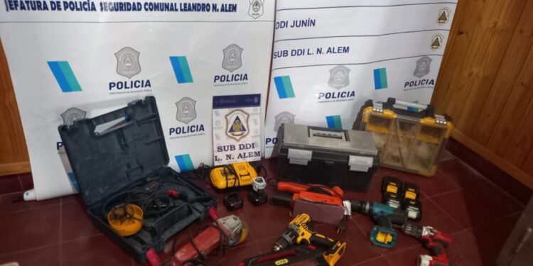 Esclarecen importante robo en Vedia con allanamientos en Junín