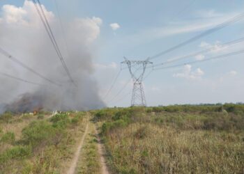 Incendio causó corte de energía en gran parte del país