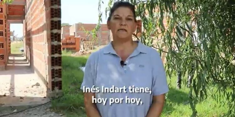 Obras provinciales en SaltoAvanza la construcción de casas en Inés Indart