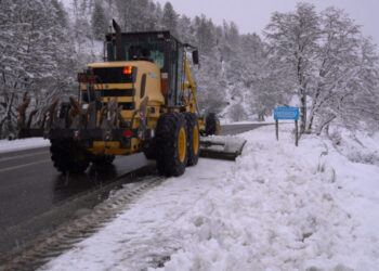 Vialidad Nacional puso en marcha el Plan de Mantenimiento Invernal para cinco provincias