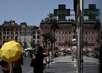 Ola de Calor en hemisferio norte con 40 grados en Italia y España, en China superó los 52