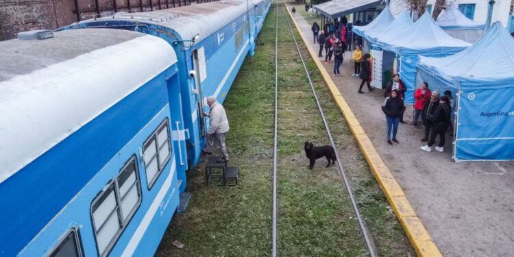 Tren de Desarrollo Social y Sanitario en Alem