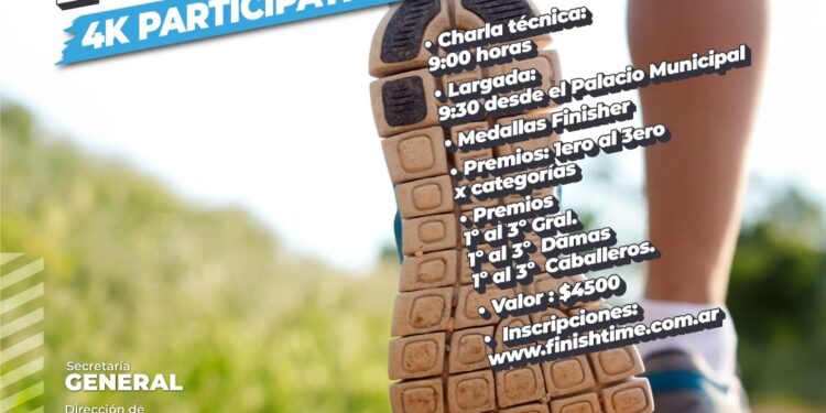 Abierta la inscripción para el running 4k y 8k