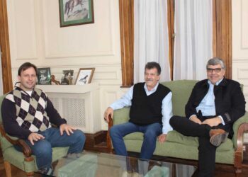 Intendente de Bragado se reunió con Darío Duretti luego de ser designado funcionario provincial