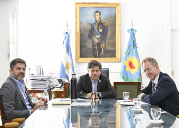 Kicillof y Bianco se reunieron con los embajadores de Noruega y Francia