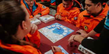 Un paranaense viajó a la Antártida para testear un juego sobre soberanía