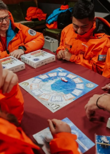 Un paranaense viajó a la Antártida para testear un juego sobre soberanía