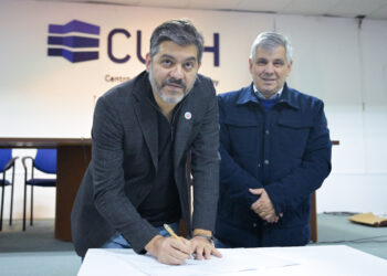 Chivilcoy | Bianco y Britos inauguraron obras en el Centro Universitario y entregaron computadoras